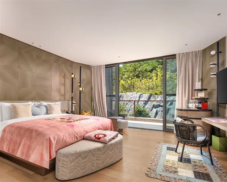 Hotelpolsterte Bettbank